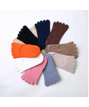 Multi Color Selection Cotton 5 Toe Socks Five Fingers Boat Toe Socks For Women And Men Custom Logo