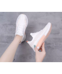 Wholesale new spring and autumn flying women's shoes breathable flat-soled shoes all-match soft-soled casual yeezy sneakers