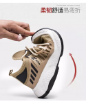 Spring Men's Sports Shoes New Breathable Lightweight Running Shoes Men's Flying Woven Men Basketball Casual Shoes