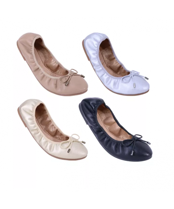 US Stock ATALINA 2022 Women's Flat Causal Office Slip On Walking Comfort Shoes Girl's Anti Slip Ballet Dance Shoes for Ladies